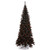 Vickerman K161976LED - 7.5 ft Black Slim Fir Prelit Orange LED Christmas Tree