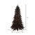 Vickerman K162076LED - 7.5 ft Black Fir Prelit Orange LED Christmas Tree
