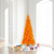 Vickerman K162266LED - 6.5 ft Orange Slim Fir Prelit Orange LED Christmas Tree