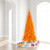 Vickerman K162276LED 7.5ft Orange Slim Fir Christmas Tree with LED Lights