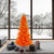 Vickerman K162366LED 6.5ft Orange Fir Christmas Tree with LED Lights