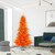 Vickerman K162375 - 7.5 ft Orange Fir Unlit Christmas Tree