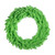 Vickerman K162737LED - 36" Lime Wreath with Lime LED Lights