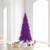 Vickerman K163066LED - 6.5 ft Purple Slim Fir Prelit Purple LED Christmas Tree