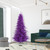 Vickerman K163175 - 7.5 ft Purple Fir Unlit Christmas Tree