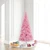 Vickerman K163666LED - 6.5 ft Pink Slim Fir Prelit Pink LED Christmas Tree