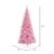 Vickerman K163666LED - 6.5 ft Pink Slim Fir Prelit Pink LED Christmas Tree