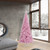 Vickerman K163675 - 7.5 ft Pink Slim Fir Unlit Christmas Tree