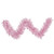 Vickerman K163814 - 9 ft Pink Fir Christmas Garland - Unlit