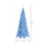 Vickerman K164145 4.5'x24" Sky Blue Slim Fir Tree 400T