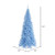 Vickerman K164166LED 6.5'x34" Sky Blue Slim DuraL LED 400BL