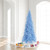 Vickerman K164175 - 7.5 ft Sky Blue Slim Fir Unlit Christmas Tree
