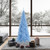 Vickerman K164176LED - 7.5 ft Sky Blue Slim Fir Prelit Sky Blue LED Christmas Tree