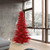 Vickerman K165175 7.5ft Tinsel Red Fir Christmas Tree