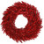 Vickerman K165236 - 36" Tinsel Red Fir Wreath