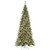 Vickerman K166276LED - 7.5 ft Champagne Tinsel Slim Fir Prelit Warm White LED Christmas Tree