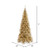 Vickerman K166281LED 9ft Tinsel Fir Champagne Christmas Tree with Lights