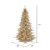 Vickerman K166366LED 6.5ft Tinsel Fir Champagne Christmas Tree with Lights