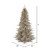 Vickerman K166380 9ft Tinsel Fir Champagne Christmas Tree