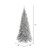 Vickerman K166755 5.5ft Tinsel Silver Slim Fir Christmas Tree
