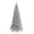 Vickerman K166785 10ft Tinsel Silver Slim Fir Christmas Tree 