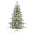Vickerman K166856LED - 5.5 ft Silver Tinsel Fir Prelit Warm White LED Christmas Tree