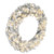 Vickerman K166937LED - 36" Silver Fir Wreath with Warm White LED Lights