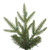 Vickerman K167390 12' x 60" Bixley Pencil Fir Unlit 5347T