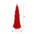 Vickerman K168046LED - 4.5 ft Flocked Red Fir Prelit Red LED Christmas Tree
