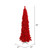 Vickerman K168065 - 6.5 ft Flocked Red Fir Unlit Christmas Tree