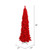 Vickerman K168066LED 6.5'x27" Flkd Red Pencil Fir DuraL 250Rd