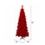 Vickerman K168078LED 7.5'x39" Flkd Red Slim Fir DuraL 450Rd