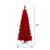 Vickerman K168083LED 9'x48" Flkd Red Slim Fir DuraL 650Rd