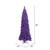Vickerman K168376LED - 7.5 ft Flocked Purple Fir Prelit Purple LED Christmas Tree