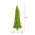 Vickerman K168580 - 9 ft Flocked Lime Fir Unlit Christmas Tree