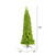 Vickerman K168581LED 9ft Flocked Pencil Lime Fir Christmas Tree with Lights