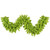  Vickerman K168615LED 9ft Flocked Lime Garland with LED Lights 