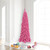 Vickerman K168765 - 6.5 ft Flocked Pink Fir Unlit Christmas Tree