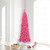 Vickerman K168766LED - 6.5 ft Flocked Pink Fir Prelit Pink LED Christmas Tree