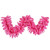 Vickerman K168815LED 9ft Flocked Pink Garland with LED Lights