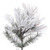  Vickerman K170985 10' x 50" Flocked Atka Pine Pencil 1236T 