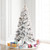 Vickerman K171061LED - 6 ft Flocked Atka Pine Prelit Warm White LED Christmas Tree