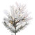 Vickerman K171166LED 6.5' x 42" Flkd Atka Pine 3mm LED 850WW