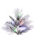 Vickerman K171188LEDCC - 10 ft Flocked Atka Pine Prelit Color Changing LED Christmas Tree