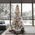 Vickerman K171188LEDCC 10' x 63" Flocked Atka 3mm LED 1700CC