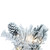 Vickerman K171215LED - 9 ft Flocked White on Green Pine Christmas Garland - Warm White LED