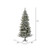 Vickerman K173176LED - 7.5 ft Flocked Kiana Pine Prelit Warm White LED Christmas Tree