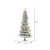  Vickerman K173291LEDCC 12' x 70" Flocked Kiana 3mm LED 3400CC 