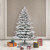 Vickerman K173365 - 6.5 ft Flocked Kiana Pine Unlit Christmas Tree