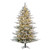  Vickerman K173466LEDCC 6.5' x 54" Flocked Kiana 3mm LED 1300CC 